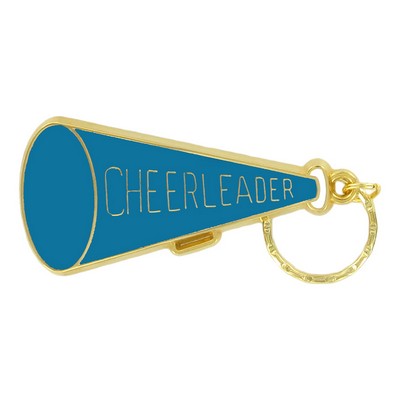 Blue Megaphone Keychain w/Bag