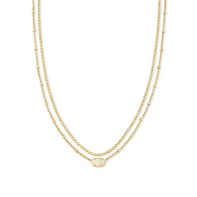 Kendra Scott Emilie Multi Strand Necklace Gold