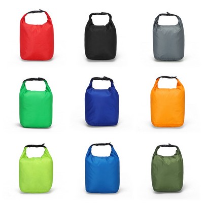 Waterproof Transparent Lightweight Dry Bag with Roll-Top Closure for Outdoor Activities Camping