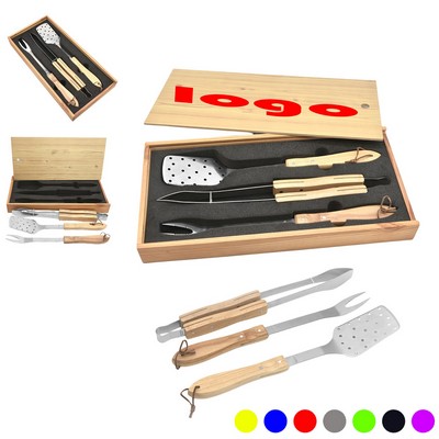 BBQ Tool Gift Set - Laser Engraved