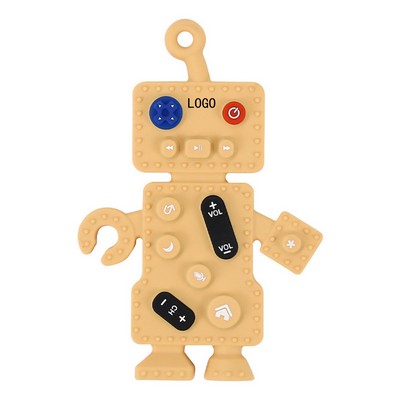 Baby Teething Robot Chewing Toy Rubber Gum