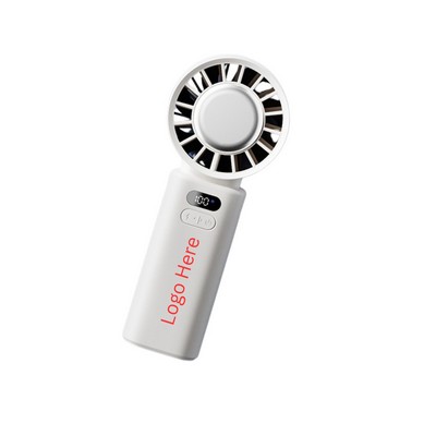Portable Handheld Fan With Cooling Compress 100-Speed Rechargeable Personal Fan
