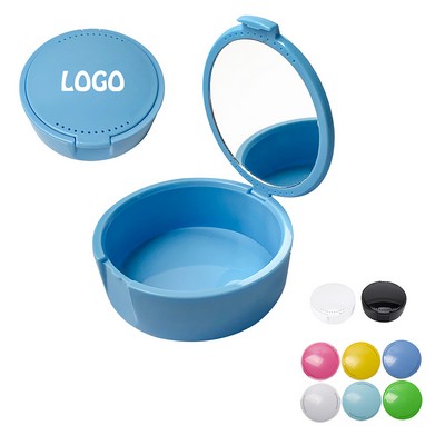 Orthodontic Retainer Mirror Case With Vent Holes - By Air
