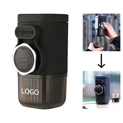 Portable ABS Mini Hand-Press Coffee Maker