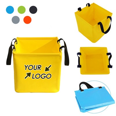 Square Folding Water Bucket