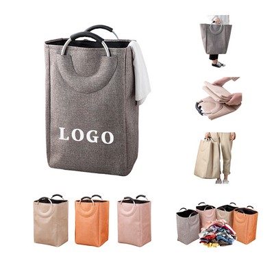 Collapsible Laundry Basket with Convenient Handles