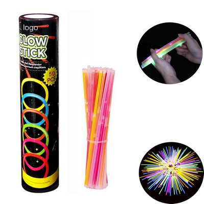 50-Pack Long-Lasting Glow Sticks