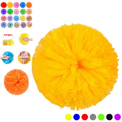 Paper Cheerleading Pom-Poms