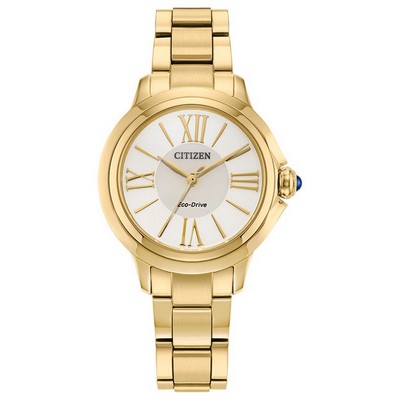 Citizen Ladies' Ceci Stainless Steel Bracelet Watch White Dial