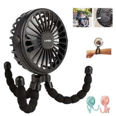 USB Mini Handheld Octopus Fan