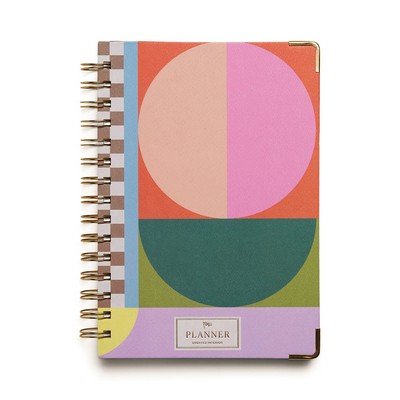 Undated 13 Month Perpetual Planner - Geo Checks - Ags68-1836 - Ags68-1836