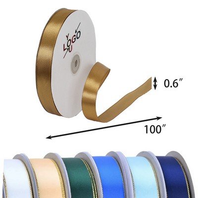 0.6" x 100 Yards Personalized Gift Ribbon