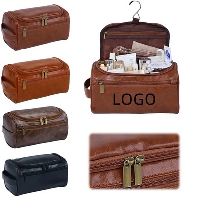 PU Leather Toiletry Bag