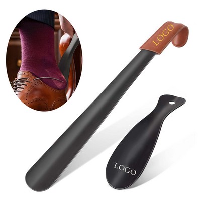 Stainless Steel Short / Long Handle Shoehorn Shoe Helper