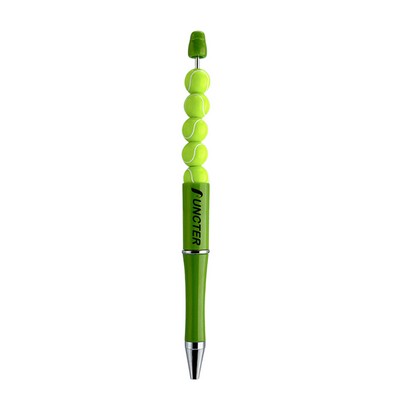 Tennis Beading Ballpoint Pen