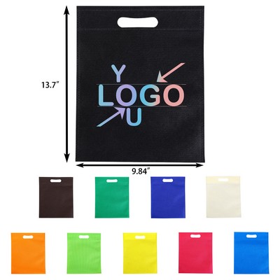 Exhibition Fold-Top Handle Tote Bags