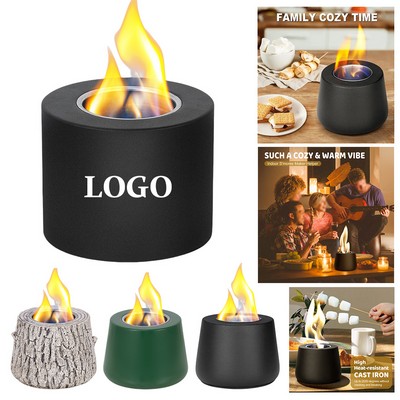 Compact Tabletop Fireplace
