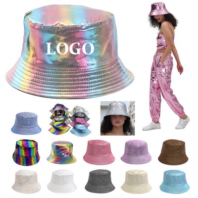 Gender-Neutral Metallic Fisherman Cap