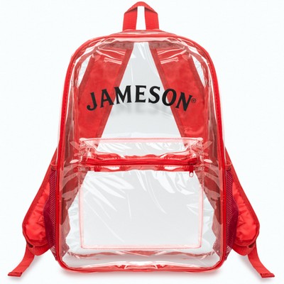 Pocket Clear Plastic Backpacks