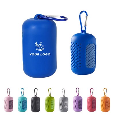 Cooling Towel With Silicone Case