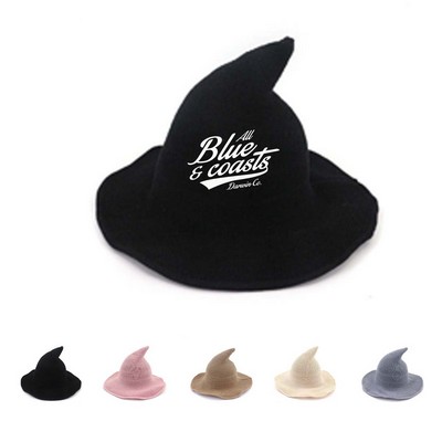 Halloween Wizard Wool Blend Hat