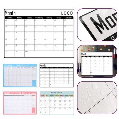 Magnetic Reusable Planning Board