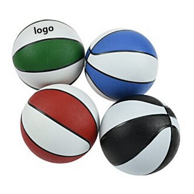Full Size Rubber Basketball Two Tone