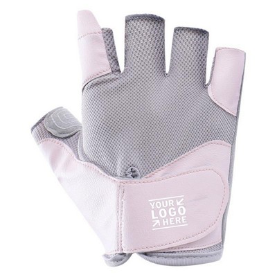 Half-Finger Fitness and Cycling Athletic Gloves