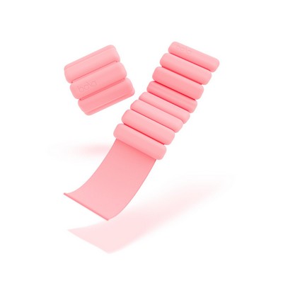 Bala Bangles 1 Lb Bangle Weights Set Of 2 - Blush Pink