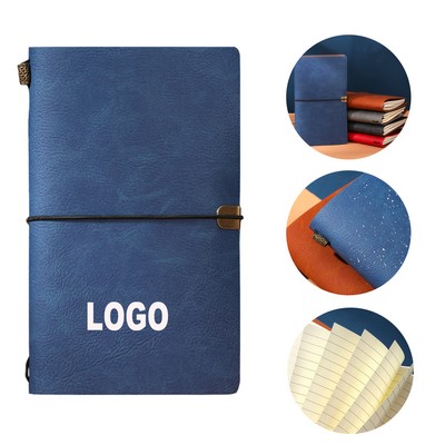 A6 Leather Diary Journal Notebook