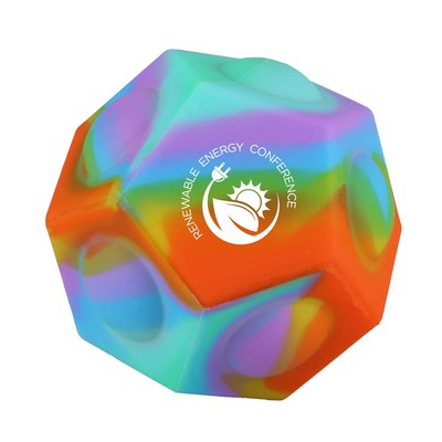 Silicone Pop-it™ Geo Stress Ball