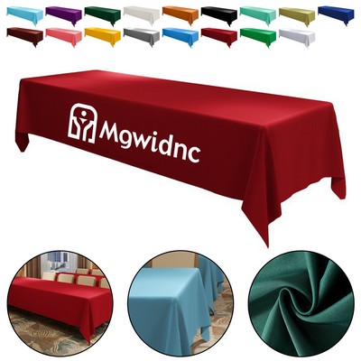 79x118" Rectangle Tablecloth for Conference
