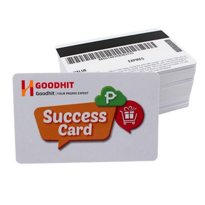 Custom Plastic Card with Magnetic Stripe and Barcodes