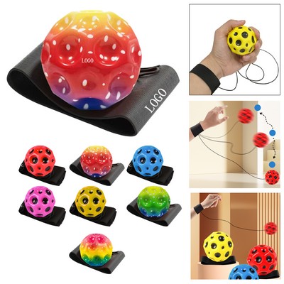 Luminous Wrist Bouncing Ball Toy