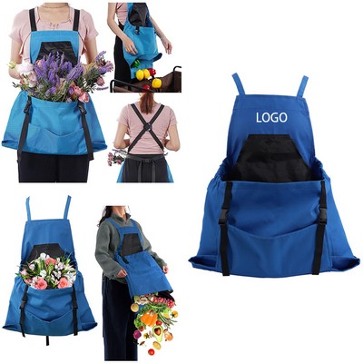 Durable Multi-Pocket Harvesting Apron