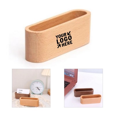 Wood Business Card Holder
