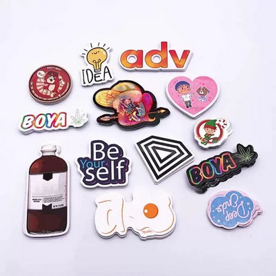 Custom Waterproof PVC Stickers Any Shape Full Color