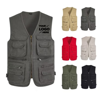 Men's Multi-Pocket Fishing Vest