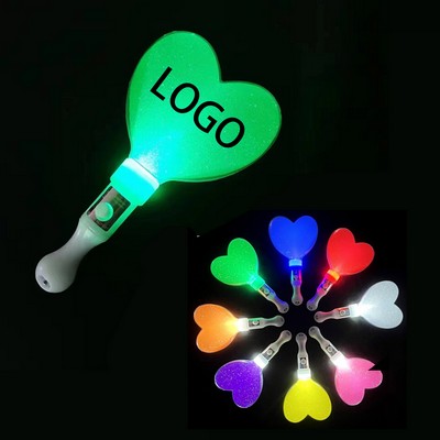 Led Flashing Heart Shape Stick