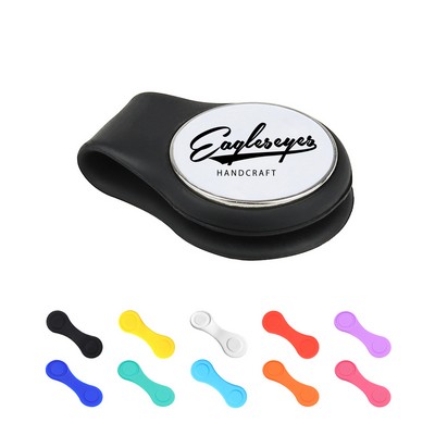Silicone Golf Ball Marker Cap Clip