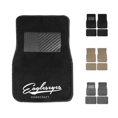 Durable PVC Car Interior Floor Mat Set