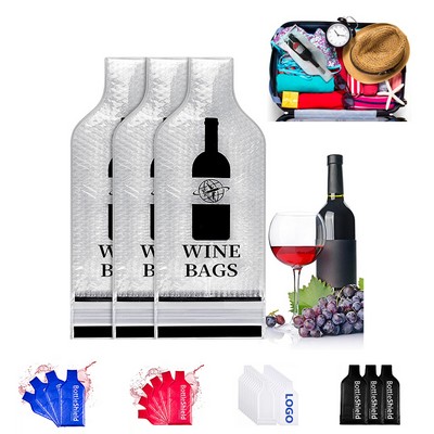 Custom Pvc Wine Travel Bag Leakproof Reusable