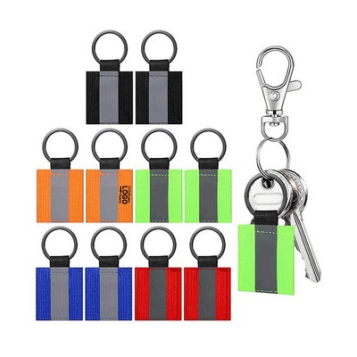 Reflective Keychain Tag
