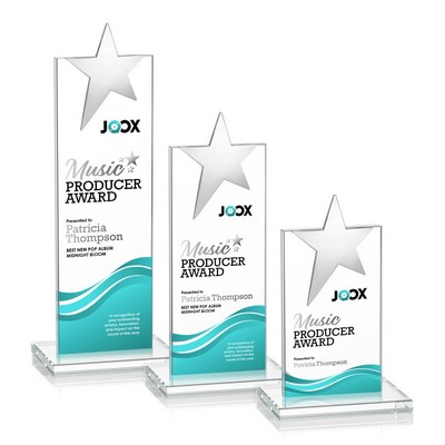 Bryanston Chrome Star VividPrint™ Award - Clear