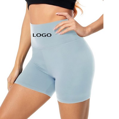 Women'S Fitness High Waist Yoga Shorts(S)