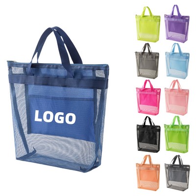 Mesh Shower Tote Bag
