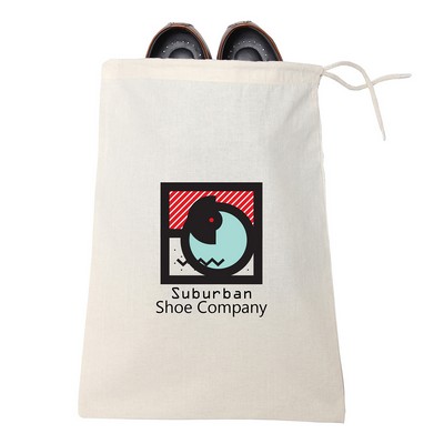 Organic Drawstring Shoe Bag