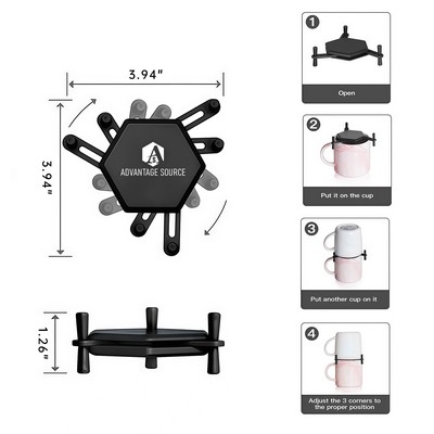 Adjustable Expandable Cup Holder Organizer