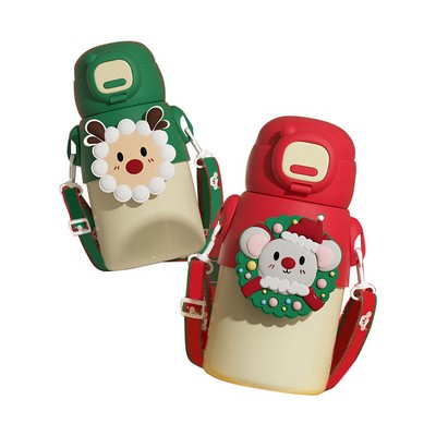 16.9oz 304 stainless steel Christmas insulated cup