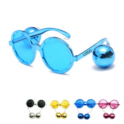 Disco Ball Pendant Party Glasses